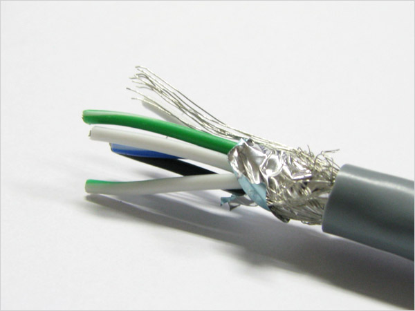 #UL2919 실드케이블 3P(6가닥)×24AWG(RS485) 1M